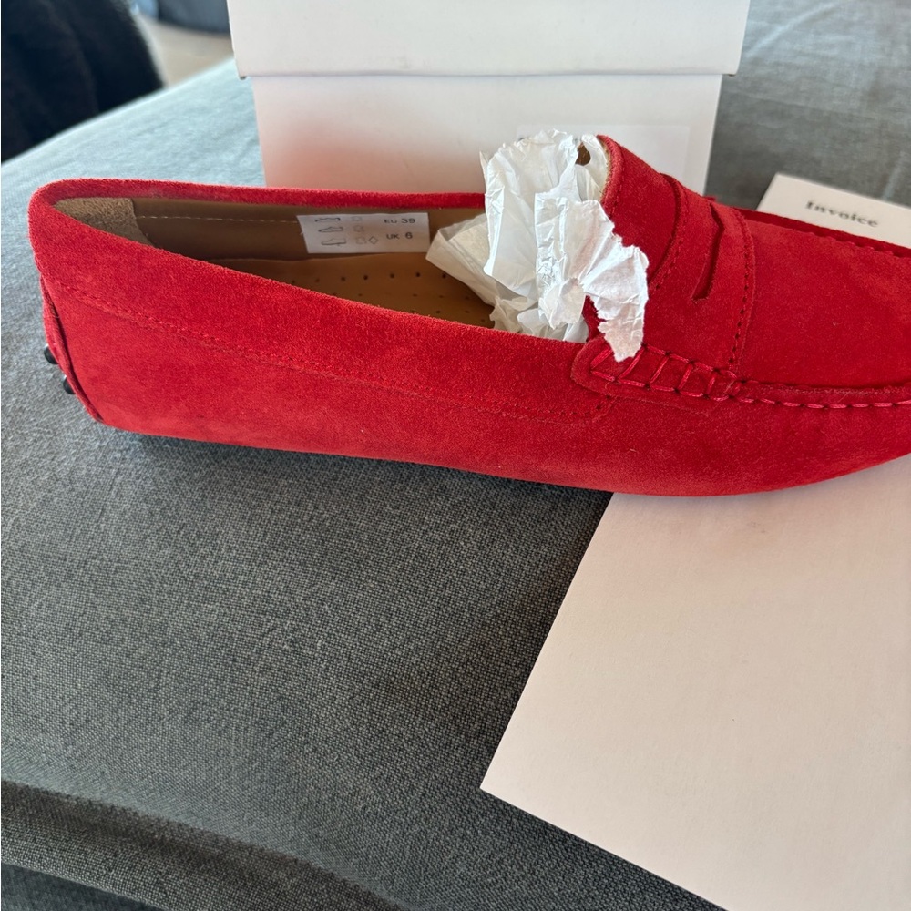 Red Driving Shoes - Picture 5 of 5